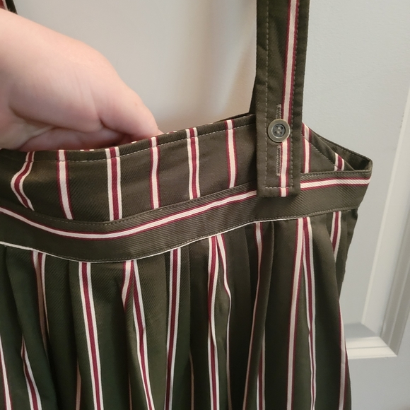 Poem and thread Overall dress Striped green - Picture 4 of 7